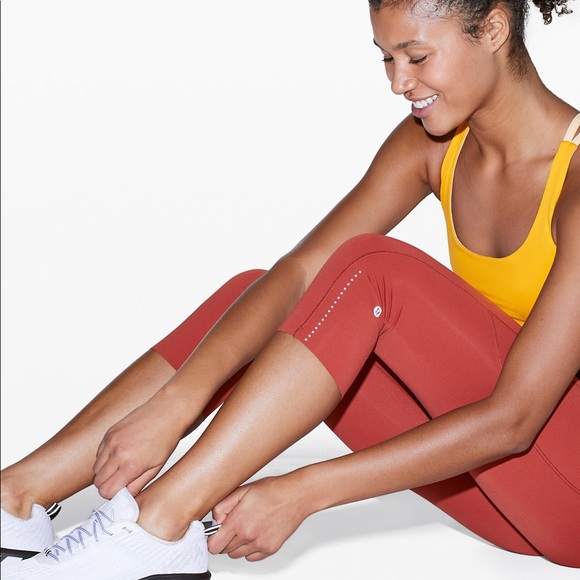 New Lululemon Capris: Fast and Free HR Crop 19” - Picture 6 of 6